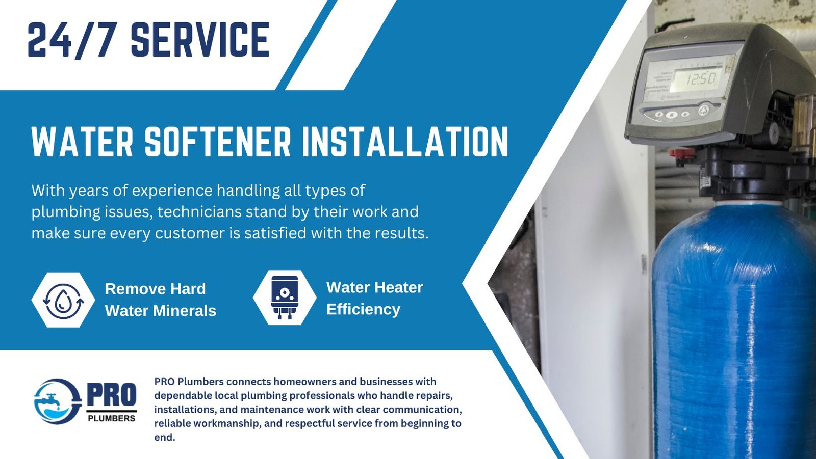 Water softener installation in Cedar Park, TX