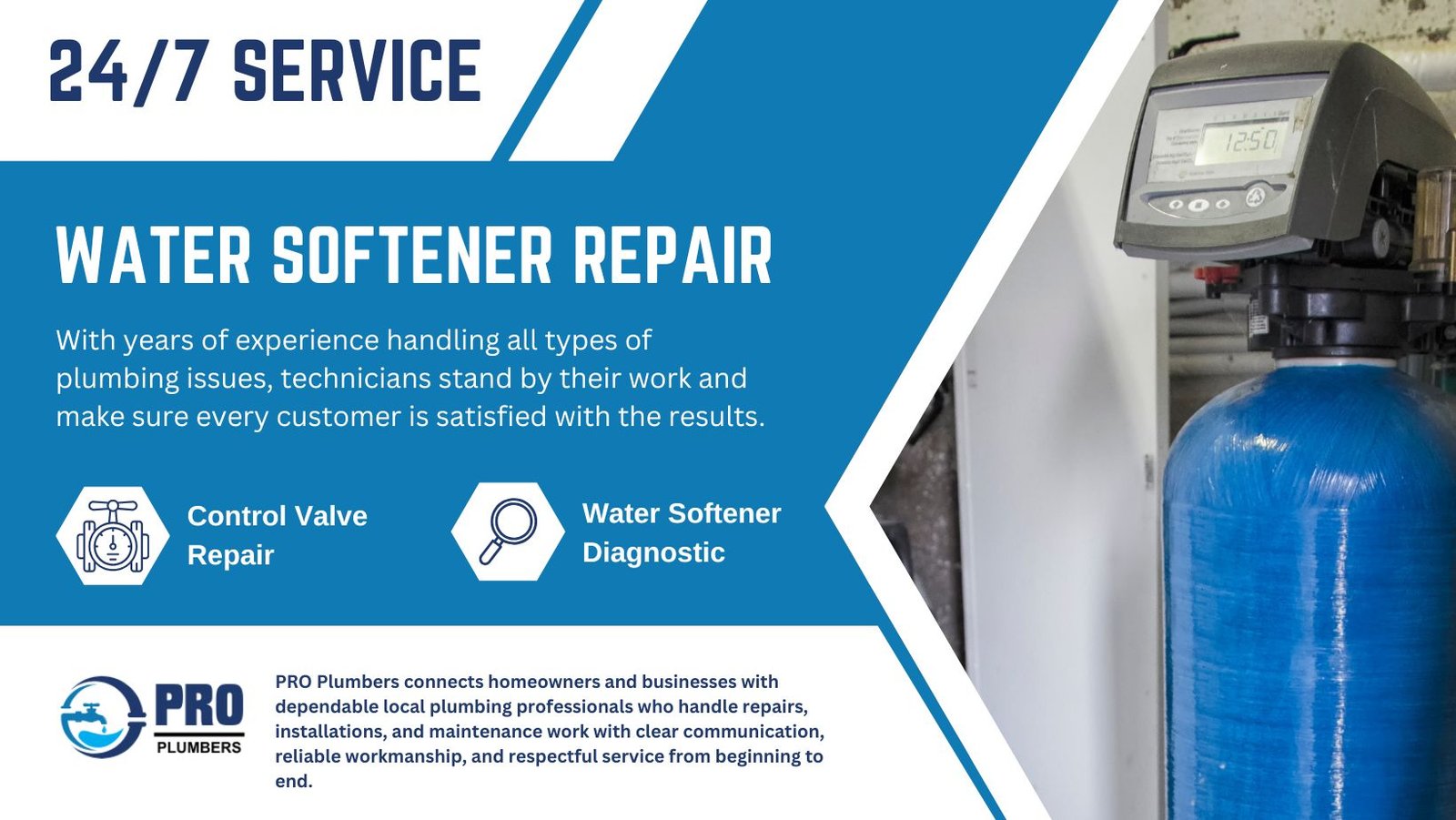 Water softener repair in Cedar Park, TX